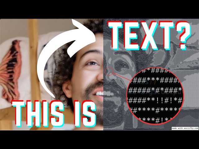 Turn any Youtube Video into ASCII Art (with Python)