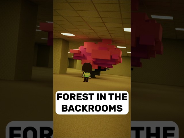 The Deltarune Lost Forest in the BACKROOMS? - BACKRUNES