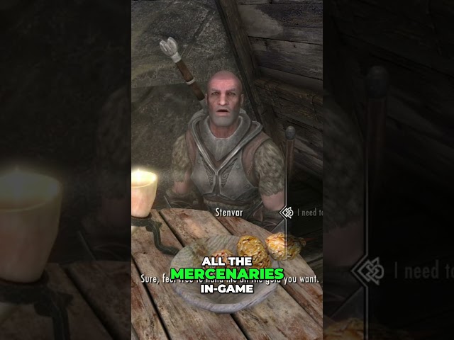 The Funniest Mercenary Husband In Skyrim