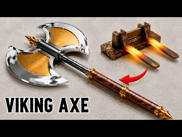 Forging a Viking Battle AXE