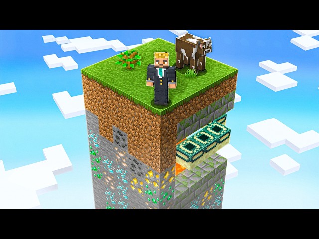 Minecraft One Chunk, But It RANDOMLY EXPANDS