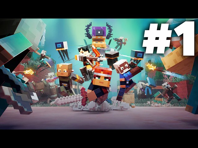 Minecraft Dungeons 2 Gameplay Walkthrough Part 1 - INTRO