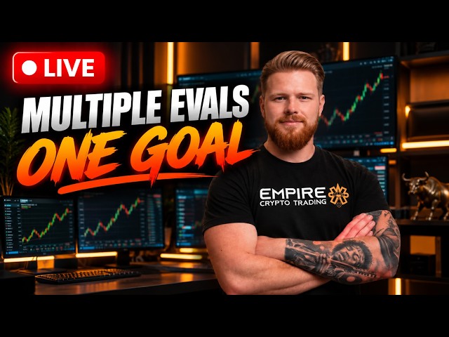 🔴 LIVE Nasdaq Futures Trading | Trying to Pass Multiple Prop Firm Evals