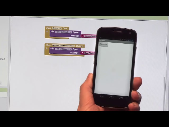 Talk To Me part 2, MIT App Inventor Tutorial #2