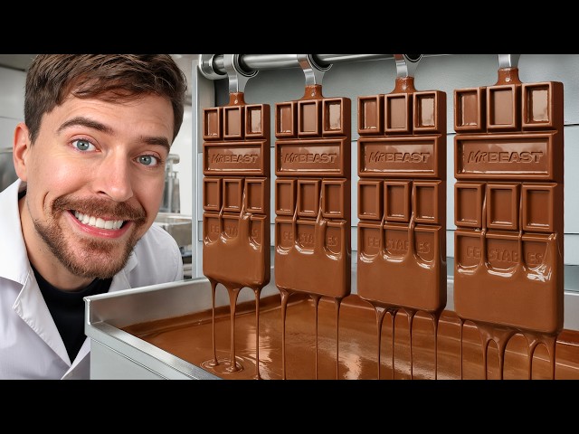 How Feastables Chocolate is Made