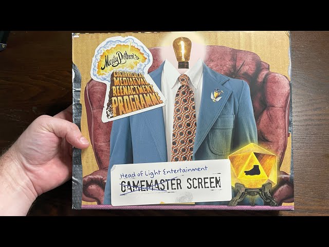 Monty Python RPG - Head of Light Entertainment Gamemaster Screen