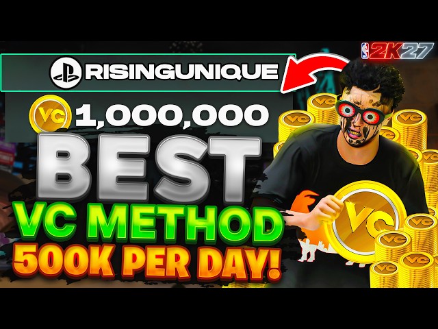 *NEW* BEST UNLIMITED VC METHOD in NBA 2K27! GET 500K PER DAY WITH THIS METHOD! BEST VC METHOD 2K27!😱