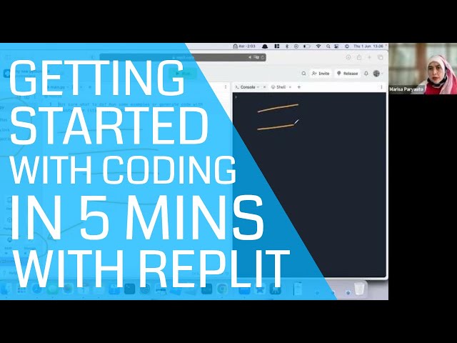 Short Tutorial Series - Getting Started with Coding without Installing Anything with Replit