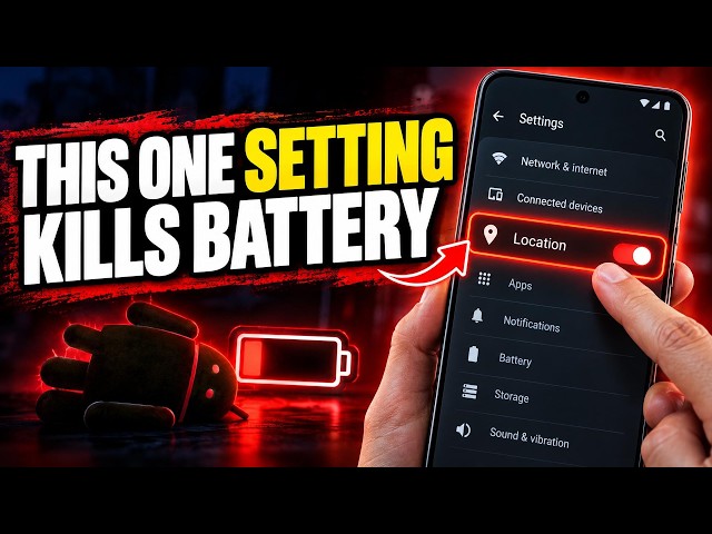 This ONE Android Setting Can Drain Your Battery Fast