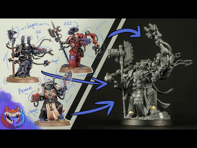 How I Kitbashed this Custom Space Marine Techmarine!