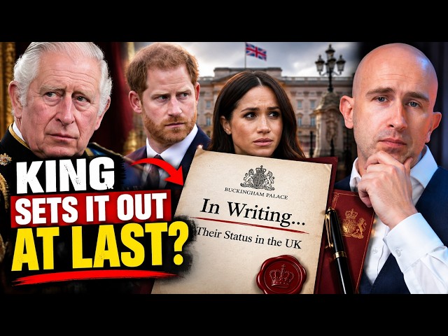King Charles Spells it out to Harry & Meghan