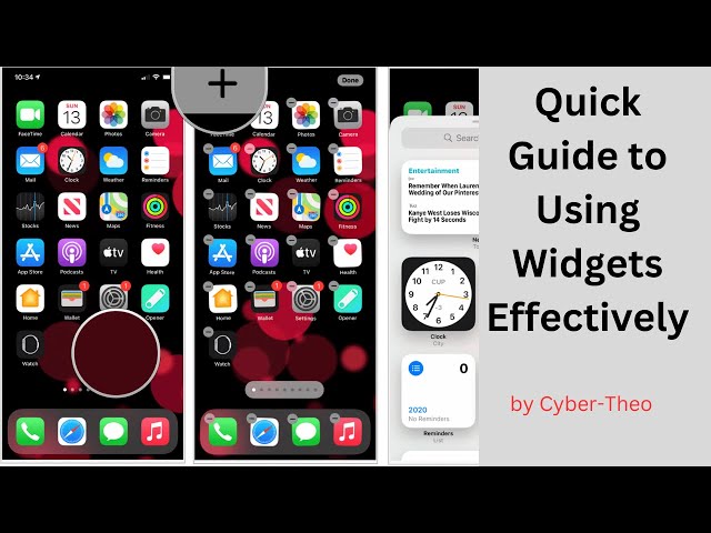 Quick Guide to Using Widgets Effectivel