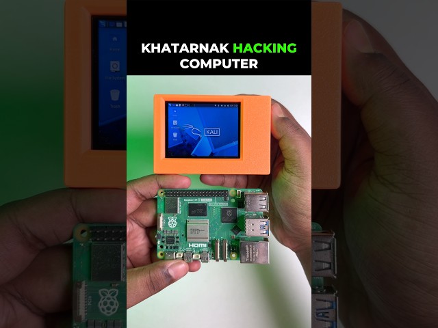 Hacking Computer Killer! World’s Smallest Computer using Raspberry Pi 5 #shorts #gadgets #tech