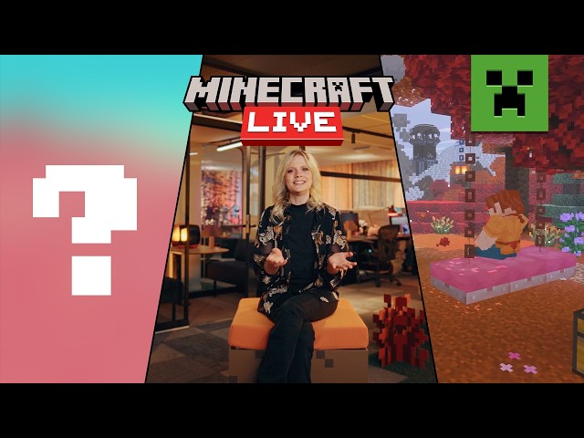 AGNES TALKS MINECRAFT: TODAY & TOMORROW | Minecraft Live – SEPT 2026