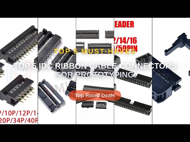 Cheap & Best Top 5 IDC Ribbon Cable Connectors For Prototyping Unboxing & Review - 20sets 10sets FC