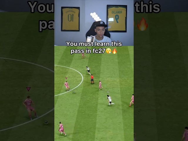 You must learn this pass in fc27😮‍💨🔥 #fc27 #tutorial