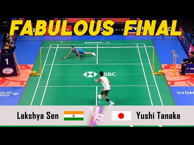FABULOUS FINAL | Lakshya Sen VS Yushi Tanaka