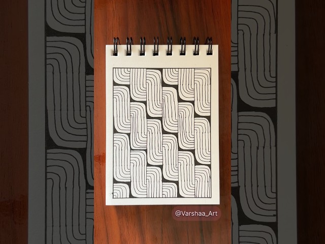 Day 396 - Easy Doodle Art Tutorial #doodle #doodleart #easy #drawing #art #zentangle #zen