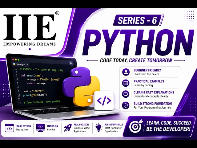 Python Series - 6