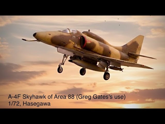 AREA-88, A-4 F Skyhawk "Greg Gates" 1/72 Hasegawa