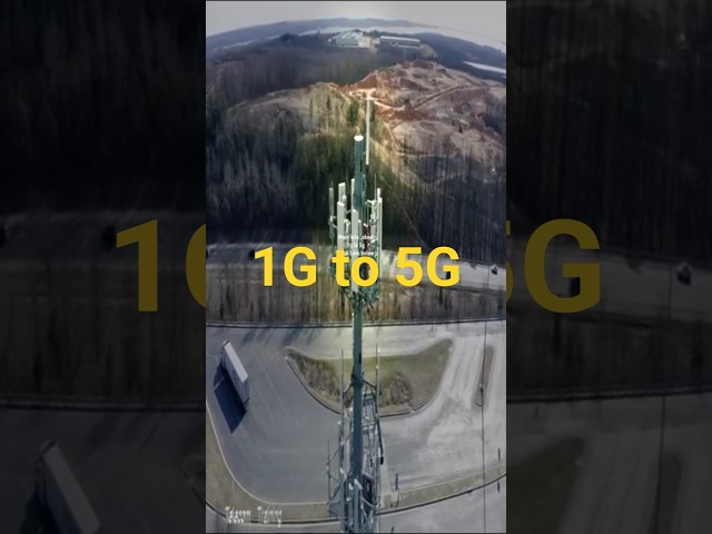 From Brick Phone to 5G in 40 Years #wireless #mobilerevolution #shorts
