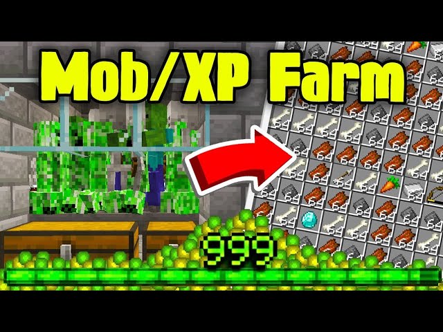 Minecraft: EASY MOB XP FARM TUTORIAL! 1.21 (Without Mob Spawner)