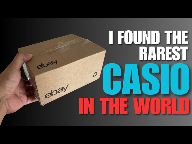 I think i just found the rarest casio you can find