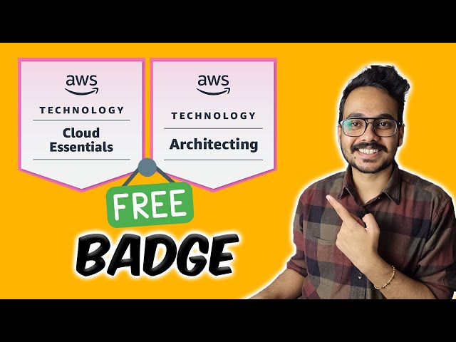 FREE AWS BADGE