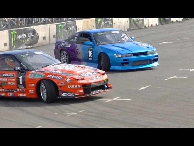 20130616 KEN BLOCK's TOKYO EXPERIENCE - GYMKHANA GRID QUALIFYING ROUND (1/2) [3D]