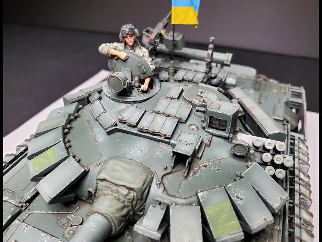 Meng 1/35 T-72B3M Complete Build Part 2: Paint