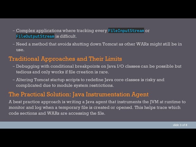 How to Identify Which Java Instance Holds a File Descriptor for a Specific File