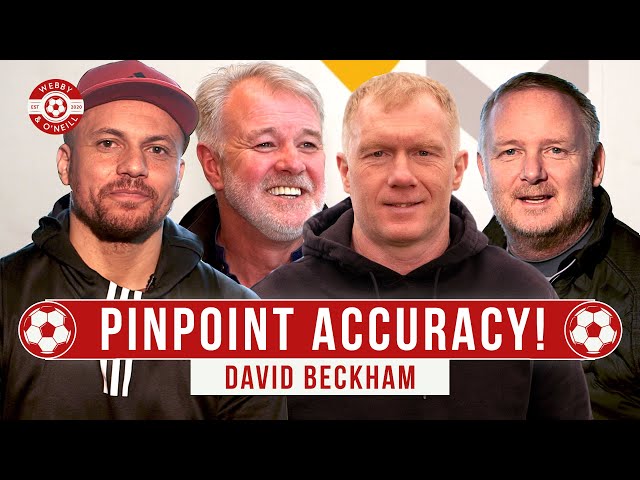 David Beckham: ‘Pinpoint!’ Man Utd Legends Scholes, Brown, May, Pallister