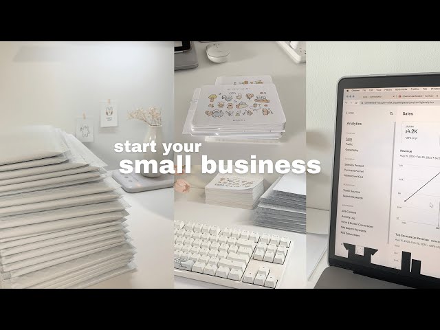 how to start a SUCCESSFUL small business in 2026 🌷📦 the ULTIMATE guide, advice, everything i learned