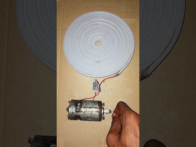 Neon Strip Light Powered Mini 775 Motor • DC Motor