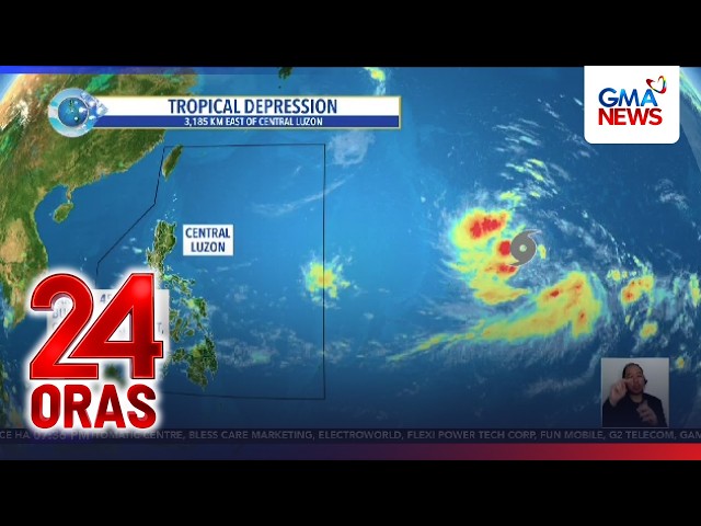 LPA sa labas ng PAR, naging bagyo na | 24 Oras