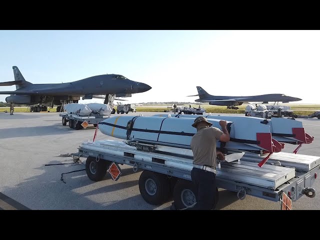 B-1 Lancer Heavy Munitions Loading