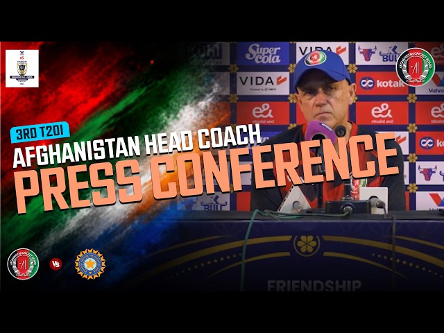 Afghanistan Head Coach Richard Pybas's Post-Match Press Conference | AFG v IND 2026 | DELHI | 31A1T