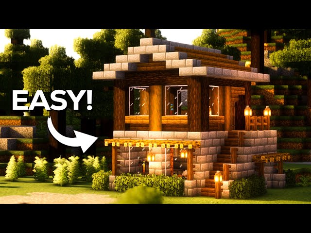 How to build an Easy Survival House in Minecraft!