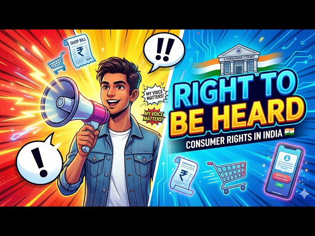 Right to be Heard | Consumer Rights in India | Consumer Protection Act 2019 | Consumer Awareness