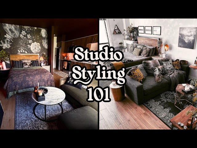 Studio Apartment Ideas: How to Make Your Studio Cohesive + Stylish + Like YOUR Home