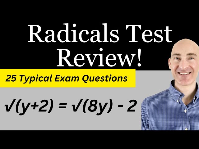 Radicals Test Coming Up? Watch This First (Full Walkthrough)