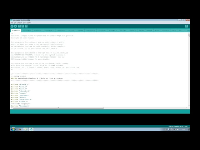 Compiling and installing the Speeduino firmware from scratch