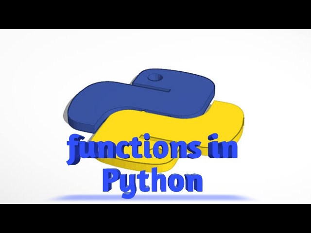 functions in Python