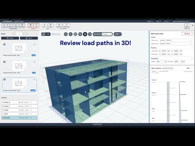 Load Takedown Software for Structural Engineers — Faster Than Spreadsheets