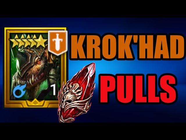 Maxing out Krok'had Summon Rush Fusion