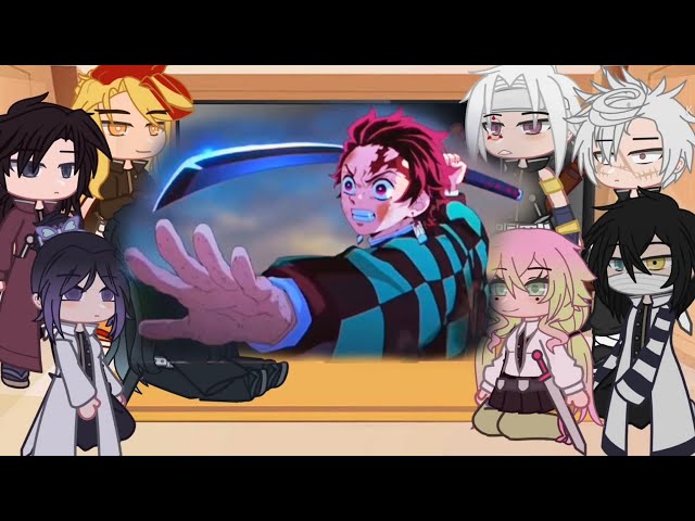 ✨ Hashira react to Tanjiro, Nezuko -- Gacha Club -- Demon Slayer -- Hashiras react Compilation ✨