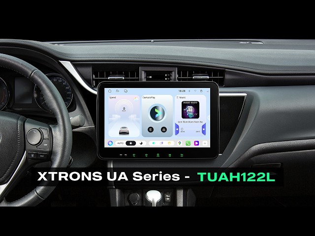 XTRONS TUAH122L: 10.1" Double DIN Android 15 Car Stereo | 6GB+128GB, AI NPU, DSP, Wireless CarPlay