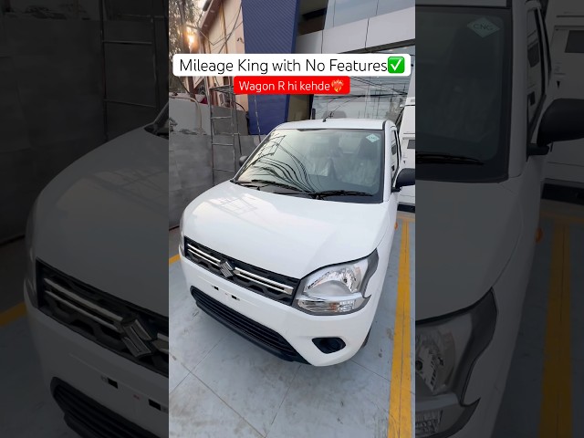 Mileage ka koi muqabla nahi💀 WagonR Lxi Cng Most Value For Money Variant✅ Mileage King#automobile