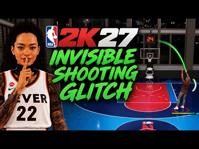 NBA 2K27 INVISIBLE SHOOTING GLITCH  GLITCHED POST SCORING MOVE!! SHOOTING GLITCH!!