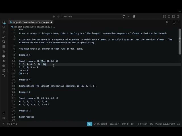 128: Longest Consecutive Sequence | LeetCode Review